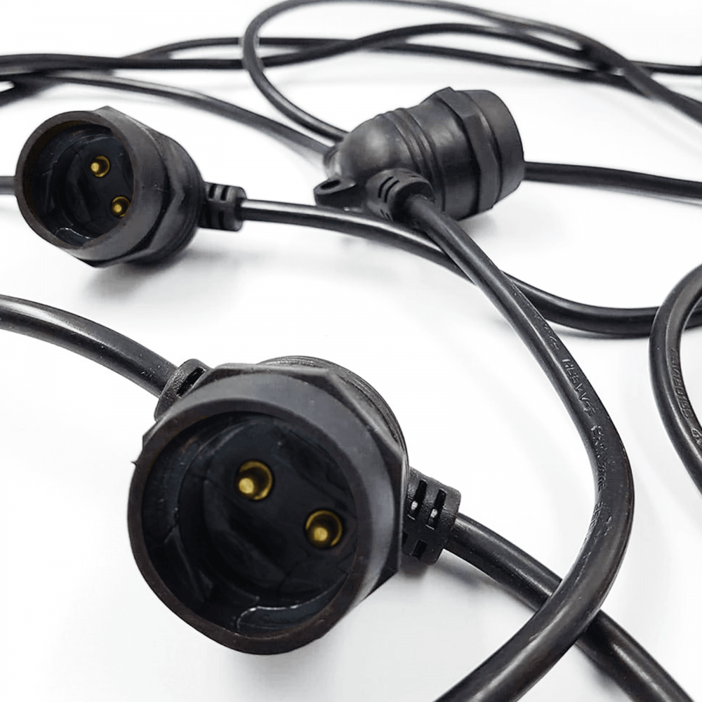 BC Festoon Harness 16A Plug and Socket 0.3m Spacing