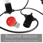 BC Festoon Harness 16A Plug and Socket 1m Spacing