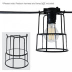 Black Lightweight Festoon Lamp Guard