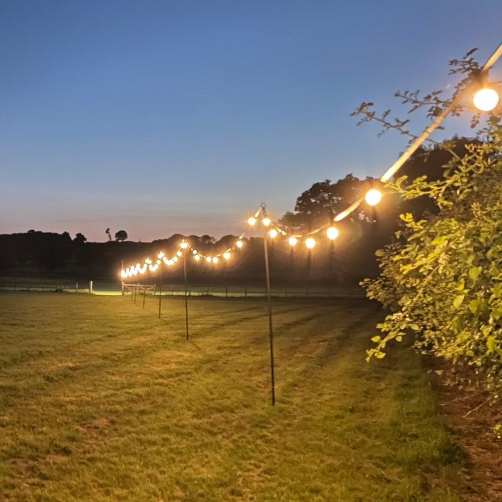 3.6m Festoon Pole Pack of Two Poles