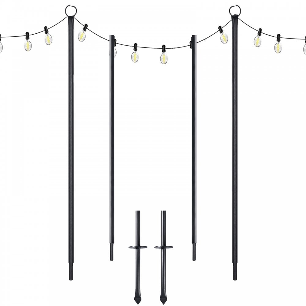 3.6m Festoon Pole Pack of Two Poles