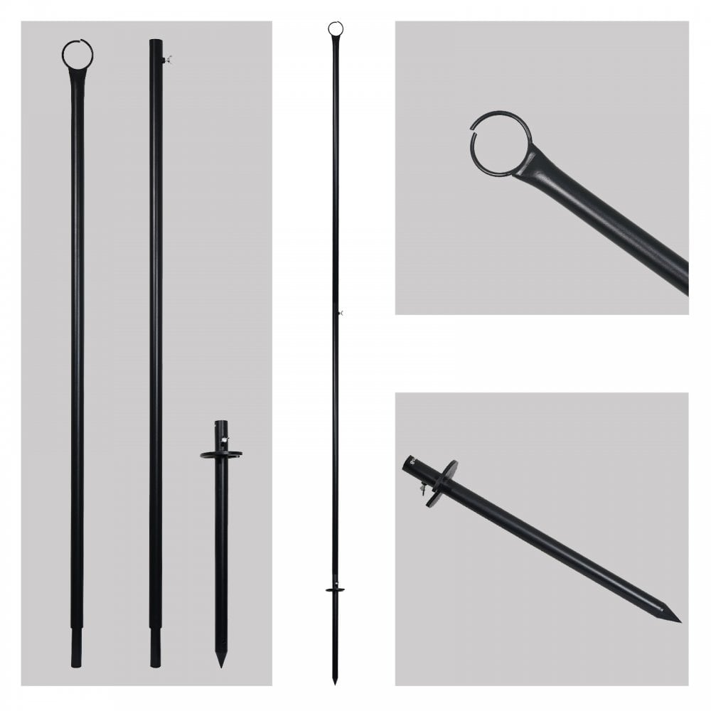 3.6m Festoon Pole Pack of Two Poles