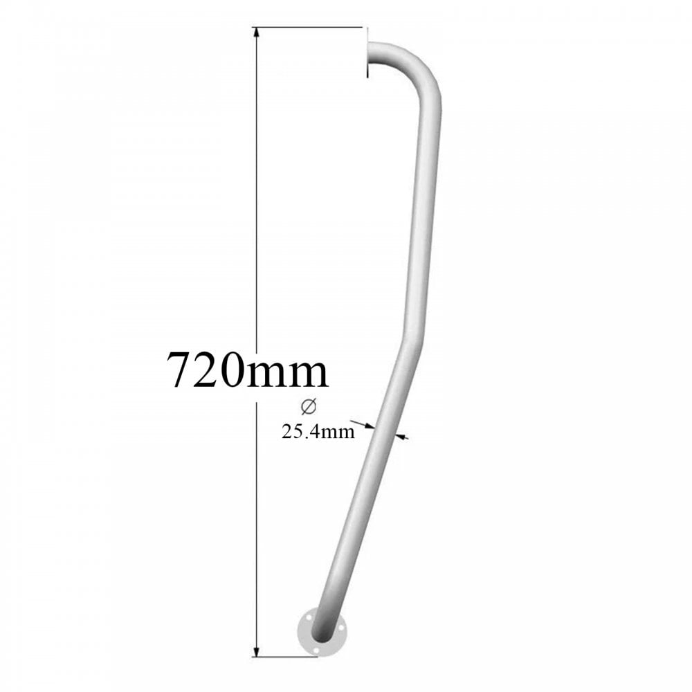 Newel Curved Rail Left Handed