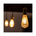 LED ST64 Spiral Funky, Crackle and Gold Filament Lamps BC Festoon