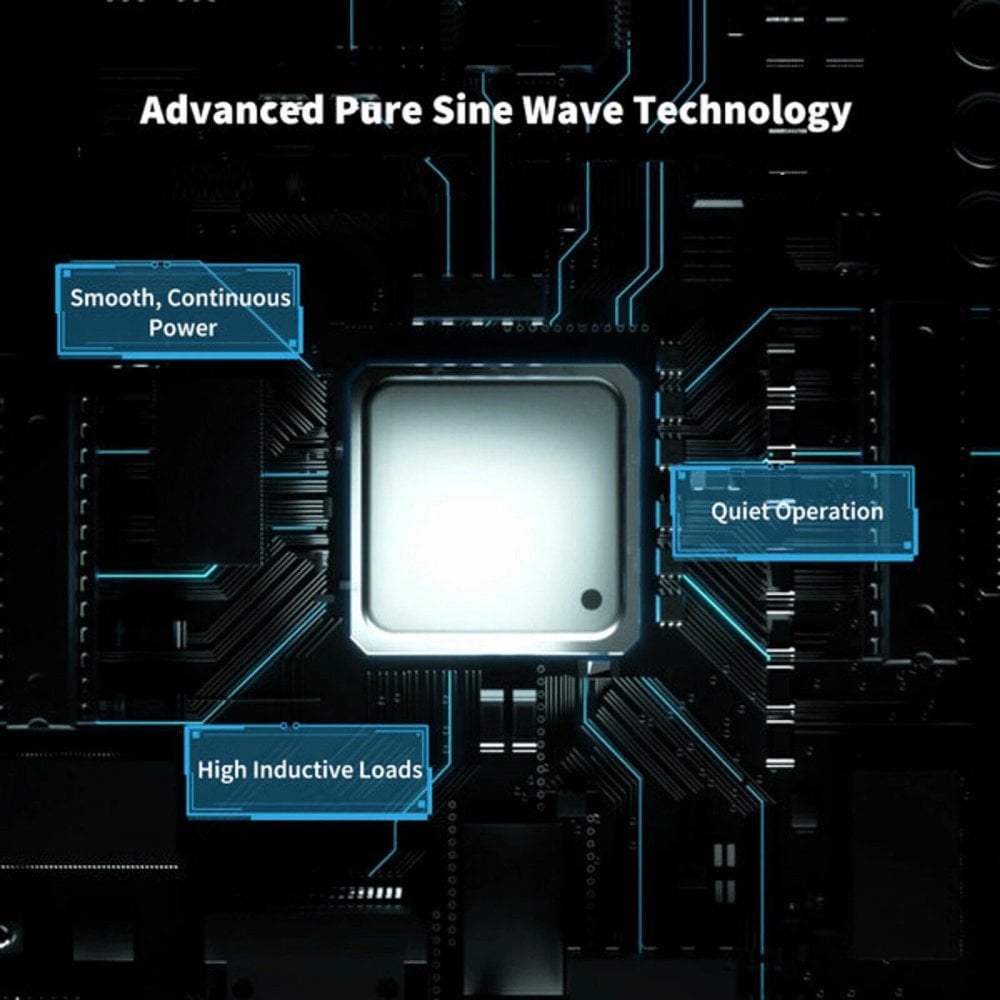 Soft Start Pure Sine Wave Inverter 12v 600w