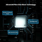 Soft Start Pure Sine Wave Inverter 24v 300w