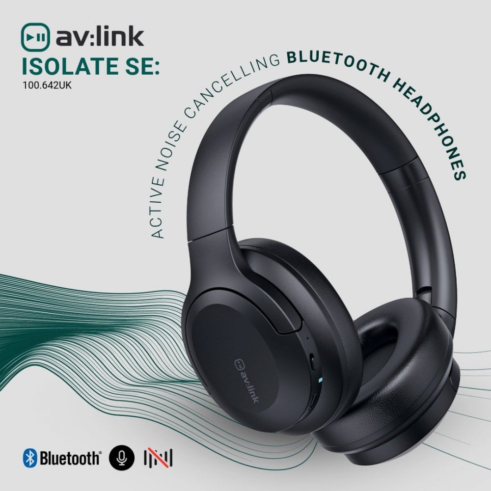 Isolate SE Active Noise Cancelling Bluetooth Headphones