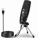 JS-1P Podcast Cardioid Condenser Microphone USB