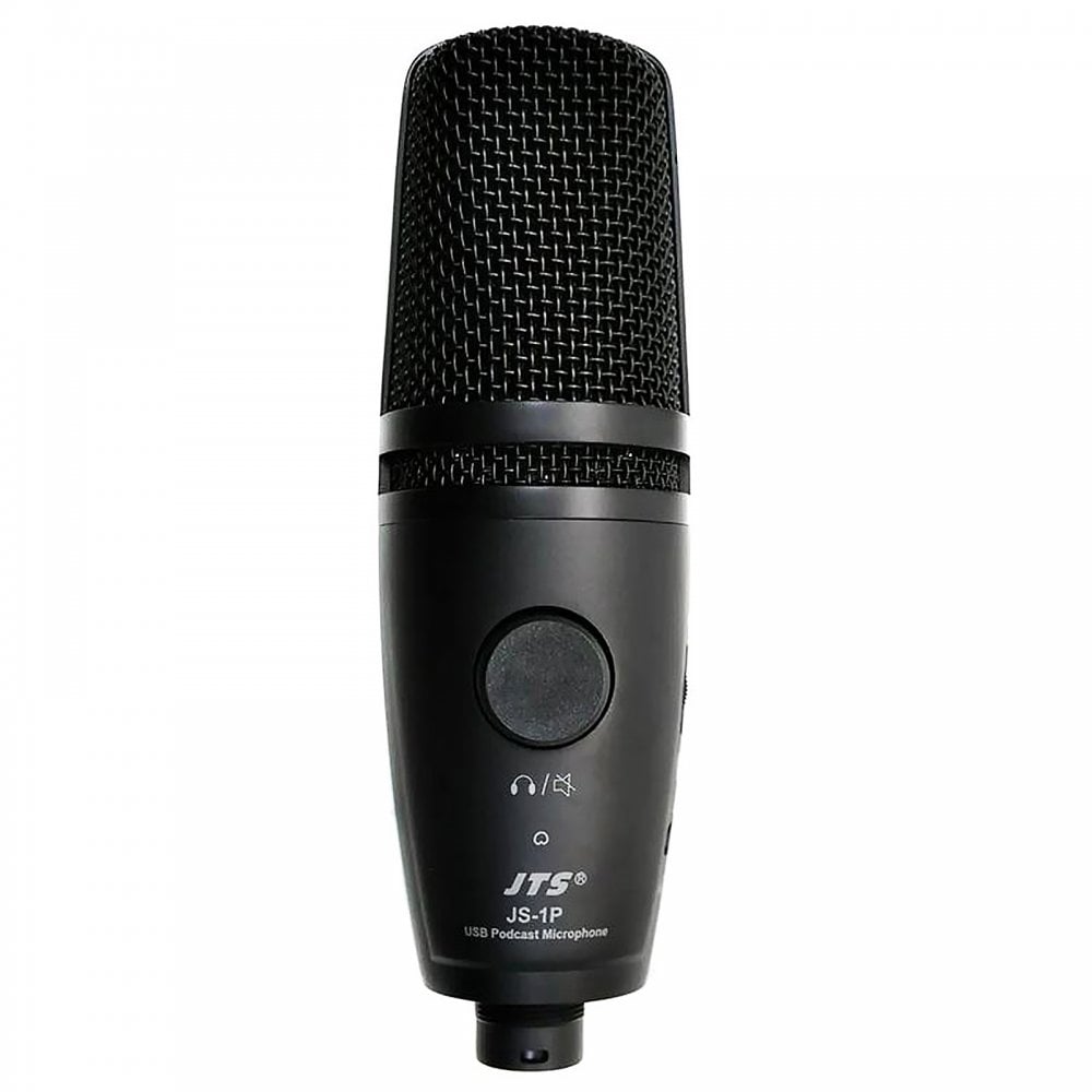 JS-1P Podcast Cardioid Condenser Microphone USB