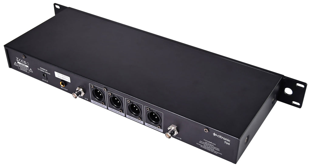 TU4 Quad Wireless Microphone System UHF Handheld