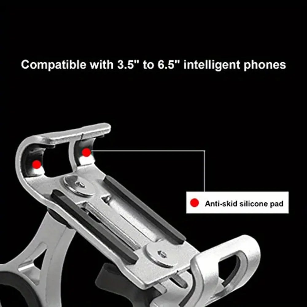 Bumper Aluminium Alloy Bicycle Phone Holder