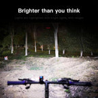 USB Rechargeable Front Rear Bicycle Light Set