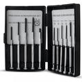 Precision Phillips Pozi Flat Screwdriver Set 11 pcs Pocket DIY Hand Tools
