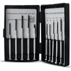 Precision Phillips Pozi Flat Screwdriver Set 11 pcs Pocket DIY Hand Tools