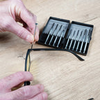 Precision Phillips Pozi Flat Screwdriver Set 11 pcs Pocket DIY Hand Tools