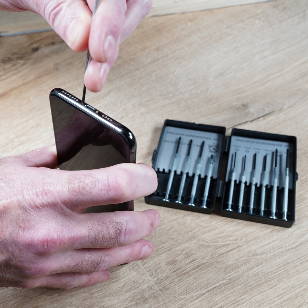 Precision Phillips Pozi Flat Screwdriver Set 11 pcs Pocket DIY Hand Tools