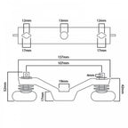 Omega Clamp For Small Acme eLumen8 and iSolution Products