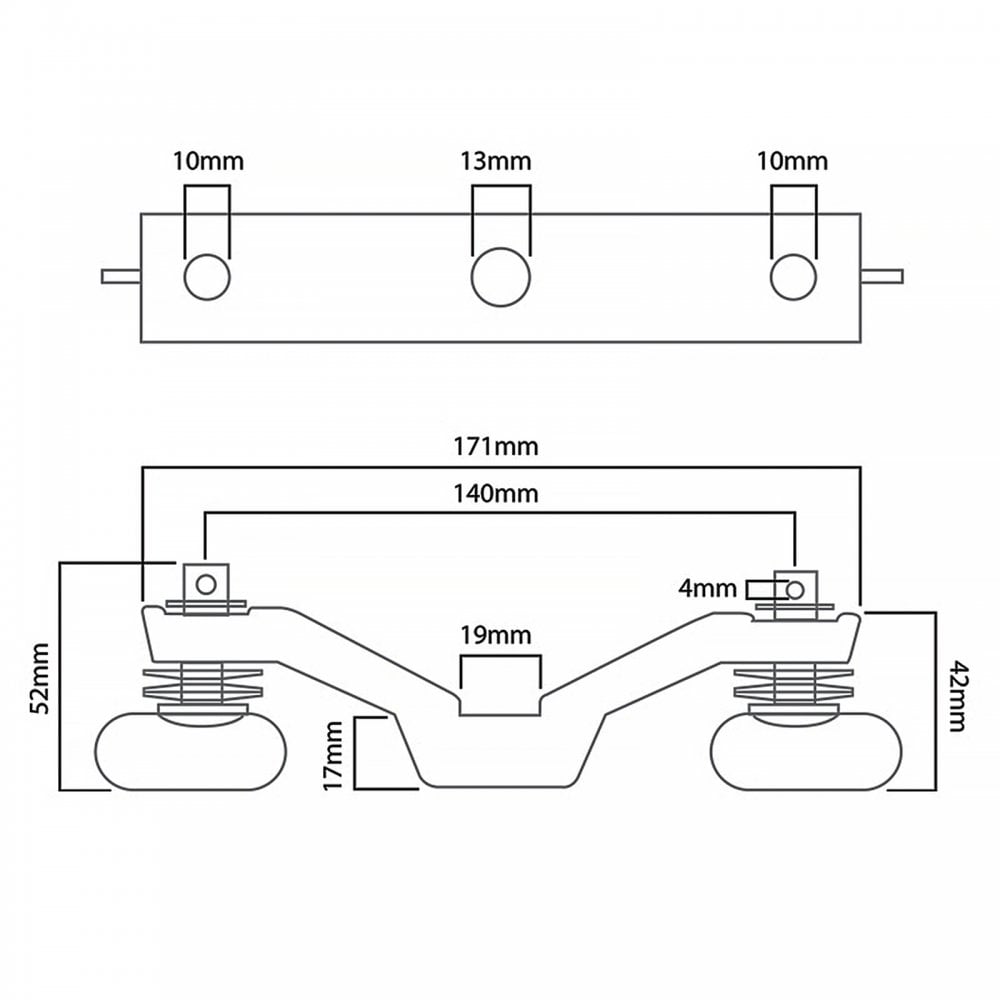 Omega Clamp For Large Acme eLumen8 and iSolution Products