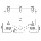 Omega Clamp For Large Acme eLumen8 and iSolution Products