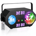 Tetra LED Moonflower Ripple Strobe UV Laser Effect