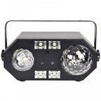 Tetra LED Moonflower Ripple Strobe UV Laser Effect