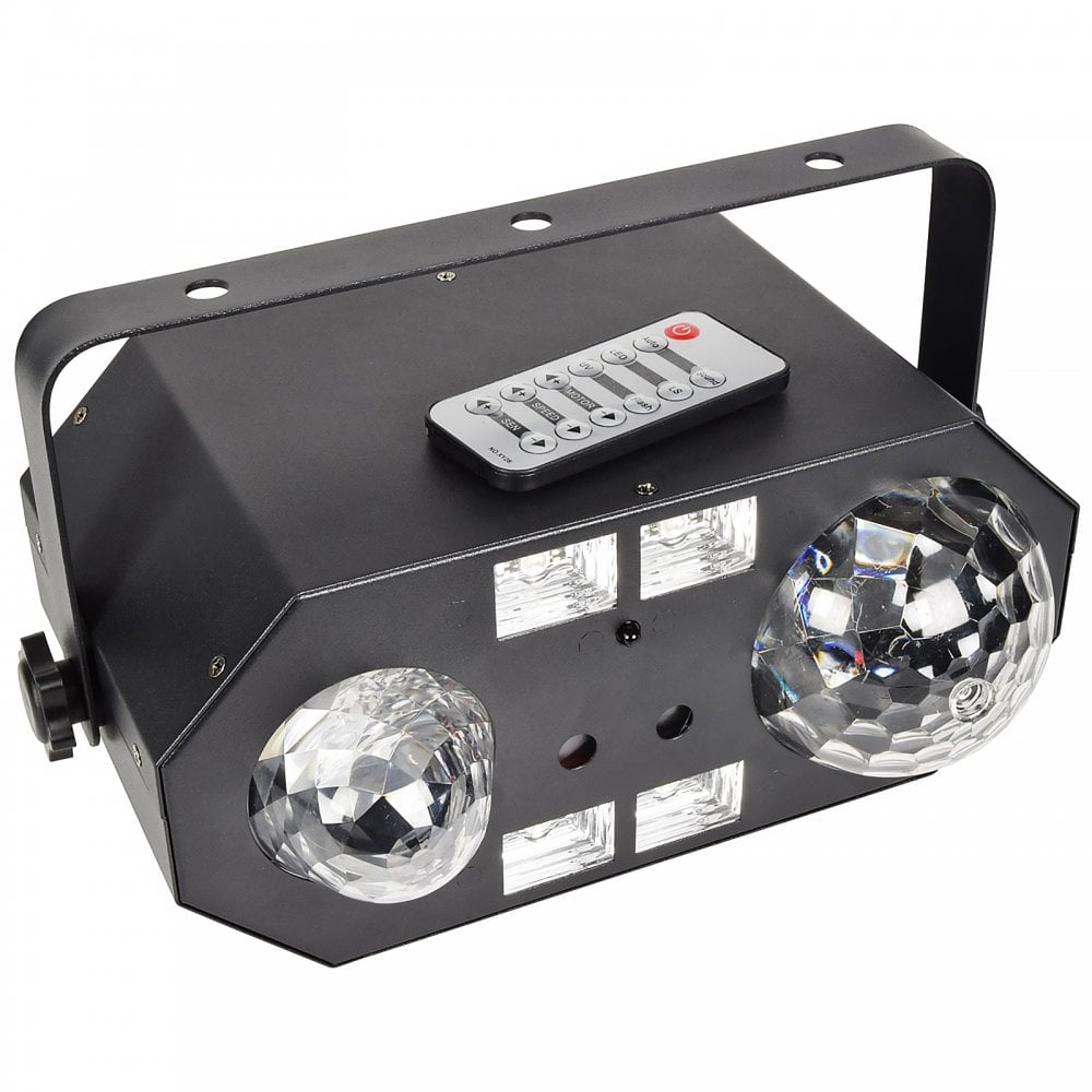 Tetra LED Moonflower Ripple Strobe UV Laser Effect