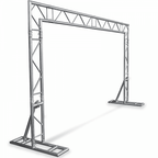 3.6m x 2.6m Light Bridge Goalpost Truss Stand Lighting System