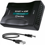 Scart to HDMI Converter USB Powered Adapter