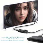Scart to HDMI Converter USB Powered Adapter