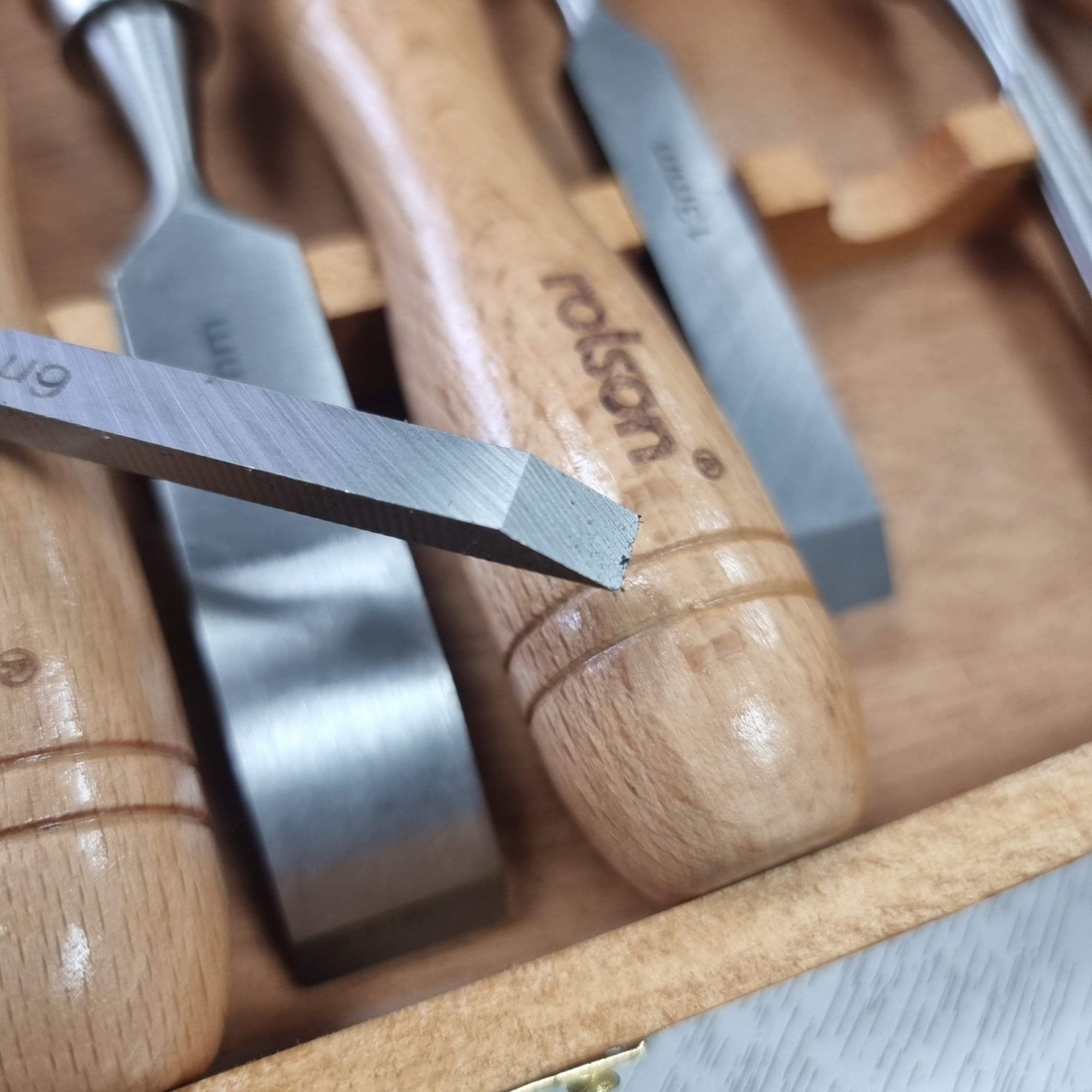 Wood Carving Chisel Set 12 piece in Storage Case