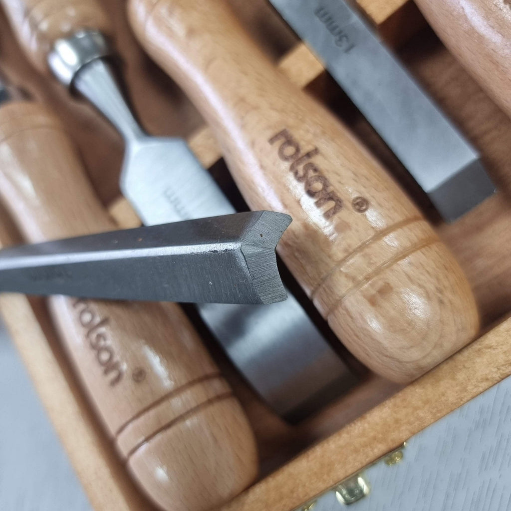 Wood Carving Chisel Set 12 piece in Storage Case