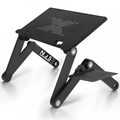 Adjustable Laptop / Tablet Stand With USB Fans Ideal For DJ Office