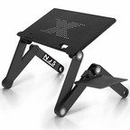 Adjustable Laptop / Tablet Stand With USB Fans Ideal For DJ Office