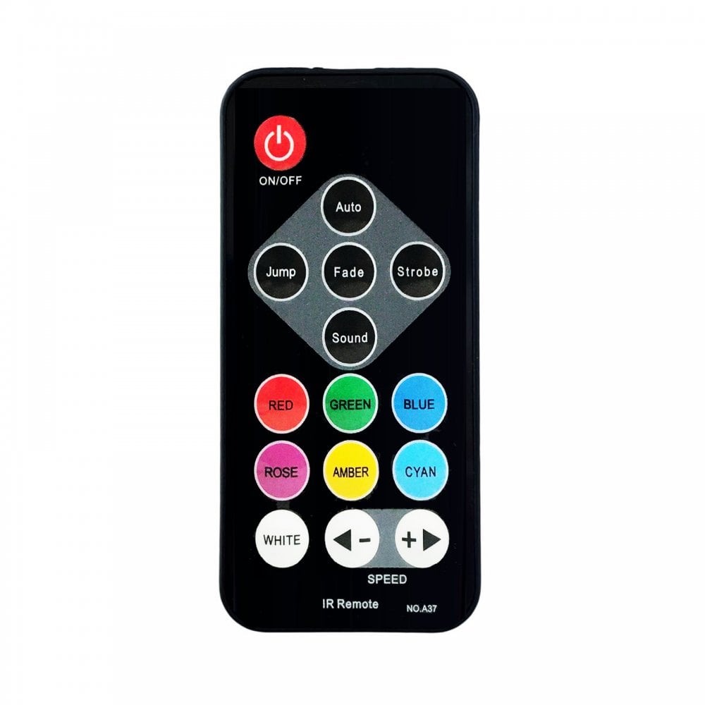 18W Rechargeable Mini LED PAR Light Black Housing