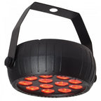 18W Rechargeable Mini LED PAR Light Black Housing