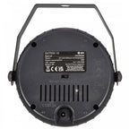 4pc 18W Rechargeable Mini LED PAR Light Black Housing