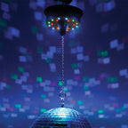 Battery Operated LED Mirror Ball Motor 6RPM