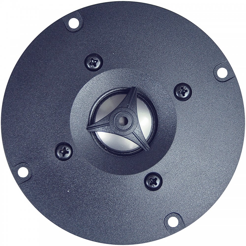 Pair Of Replacement Dome Tweeter 100 Watt 25mm 1" Inch Black Titanium