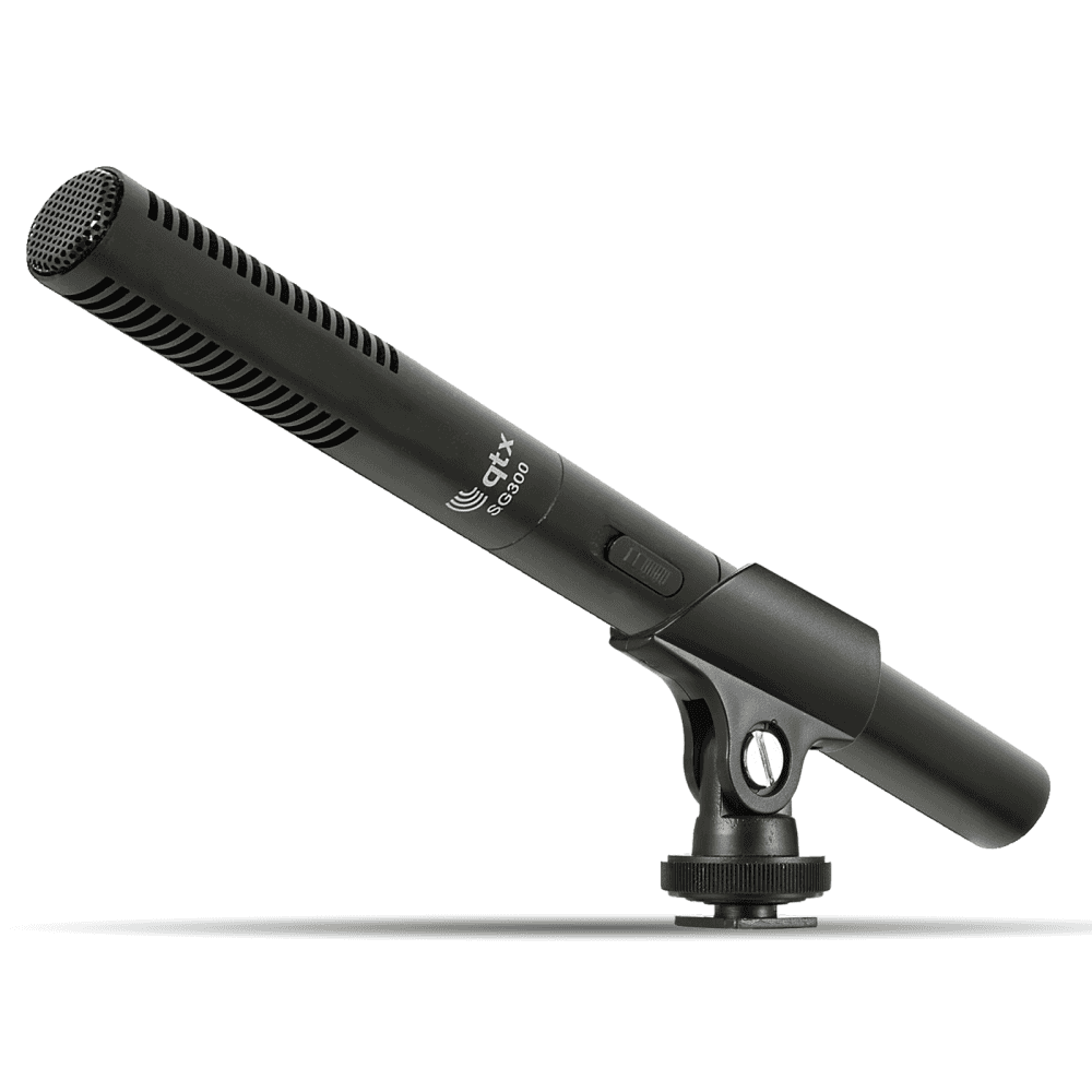 Switchable Hyper Cardioid Polar Shotgun Microphone Short