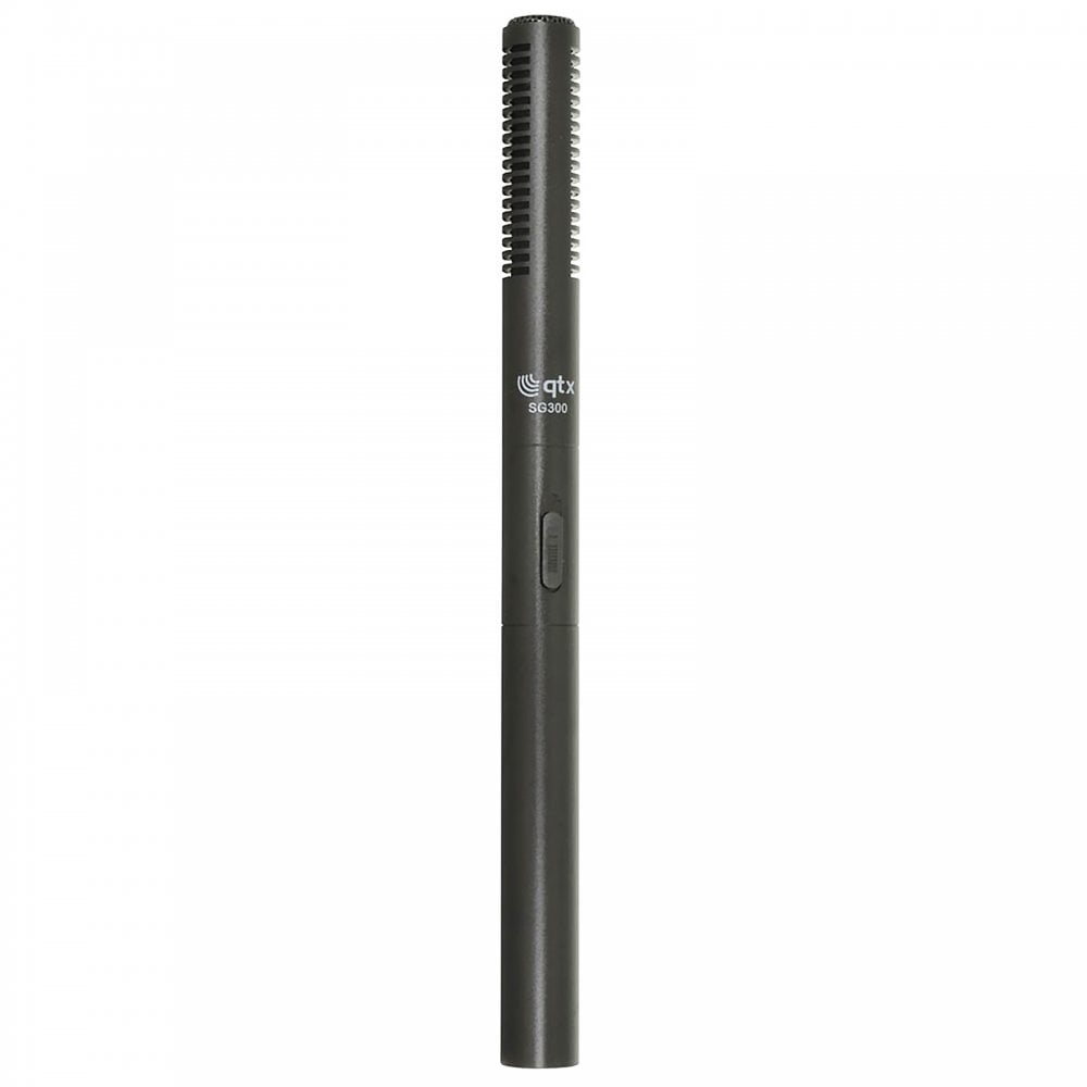 Switchable Hyper Cardioid Polar Shotgun Microphone Short