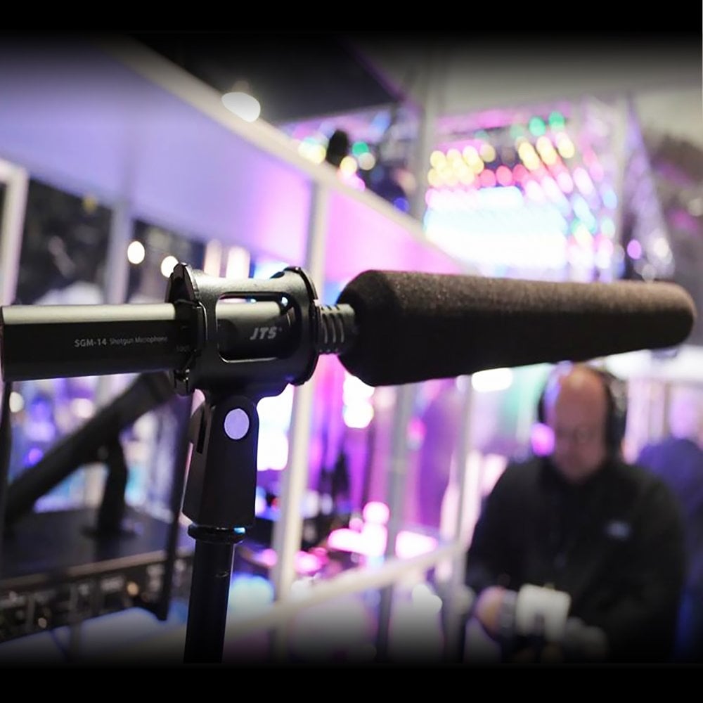 SGM-14 XLR Shotgun Microphone Hypercardioid Electret Condenser