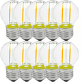 Lyyt 2w LED Energy Saving E27 Golf Ball Lamp Box of 10