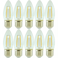 Box of 10 Lyyt 2w LED Energy Saving E27 Candle Lamp