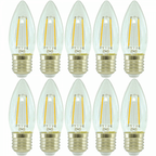 Box of 10 Lyyt 2w LED Energy Saving E27 Candle Lamp