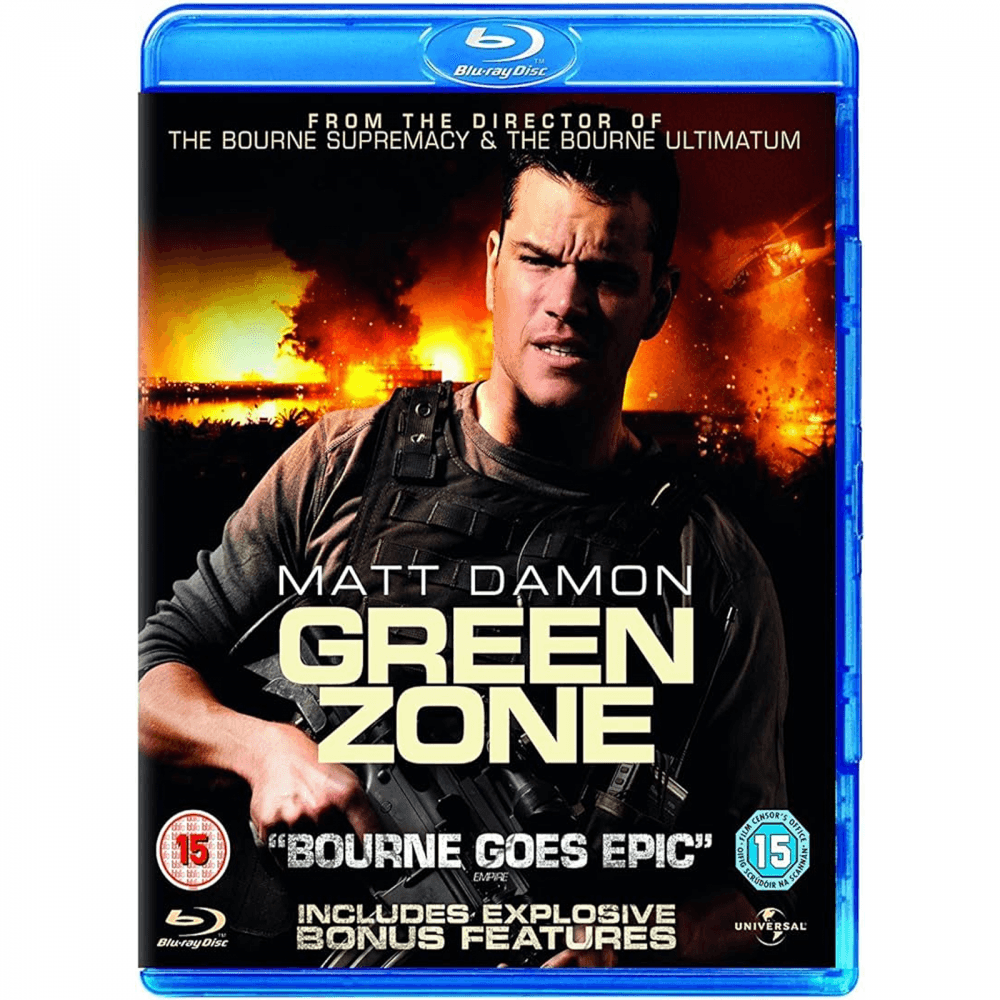 Green Zone Blu-Ray DVD Film Refurbished
