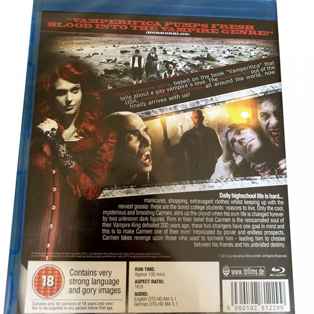 Vamperifica Blu-Ray DVD Film NEW