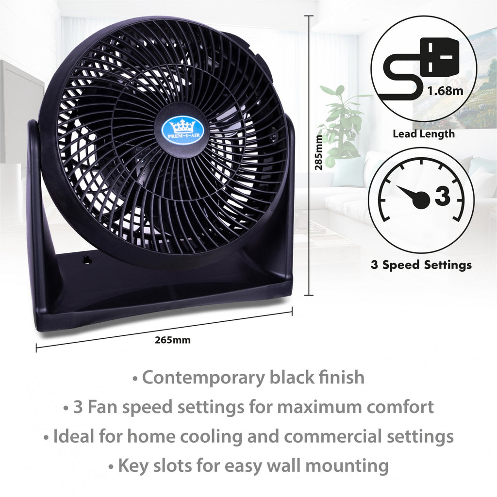 8" 20cm High Velocity Air Circulator Fan