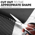 Black Non-Slip Cushion Mat Anti Slip Good Grip Home Car Workplace - Narrow