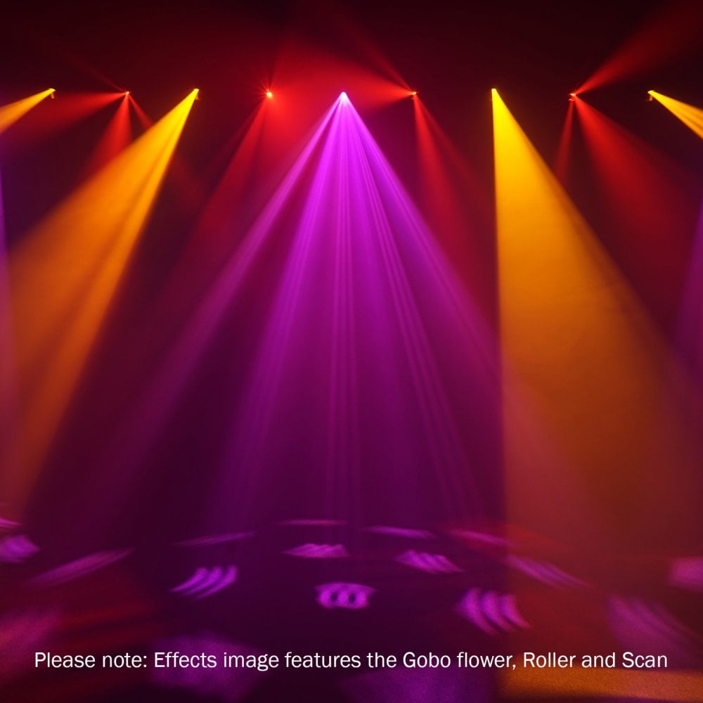 Helix Roller XP 150W Barrel Lighting Effect In White