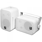 White Stereo Background Speakers 100w
